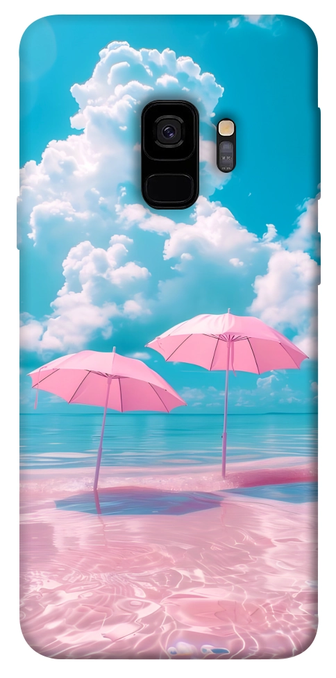 Чохол Рожеві парасольки для Galaxy S9