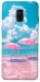 Чохол Рожеві парасольки для Galaxy A8 (2018)