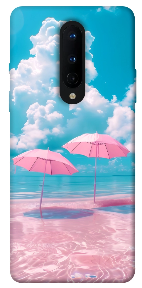 Чохол Рожеві парасольки для OnePlus 8