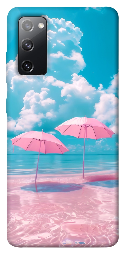 Чохол Рожеві парасольки для Galaxy S20 FE