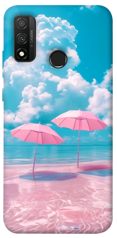 Чохол Рожеві парасольки для Huawei P Smart (2020)