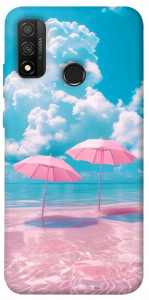 Чохол Рожеві парасольки для Huawei P Smart (2020)