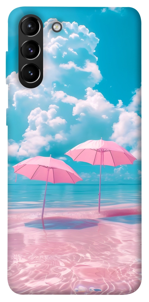Чохол Рожеві парасольки для Galaxy S21+