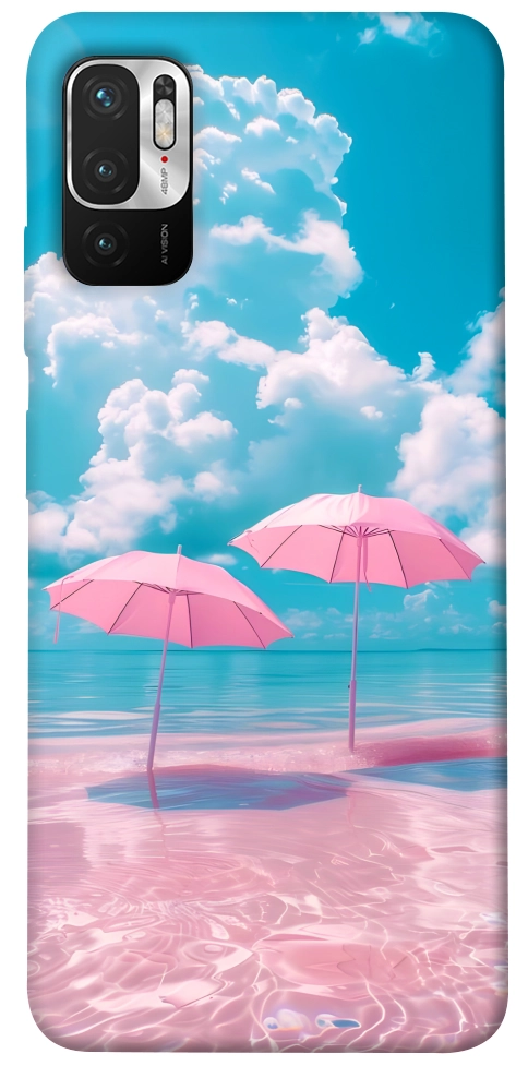 Чохол Рожеві парасольки для Xiaomi Poco M3 Pro