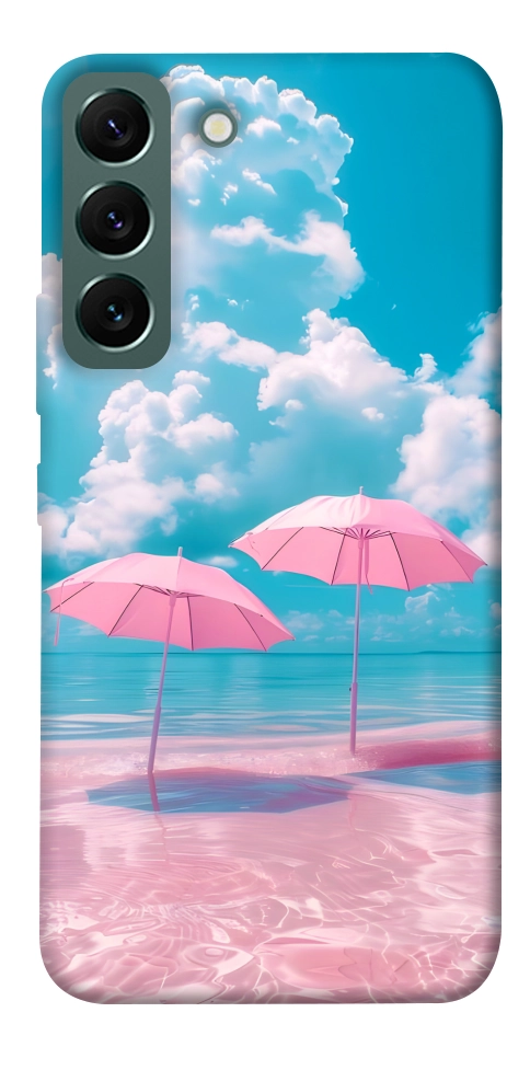 Чохол Рожеві парасольки для Galaxy S22