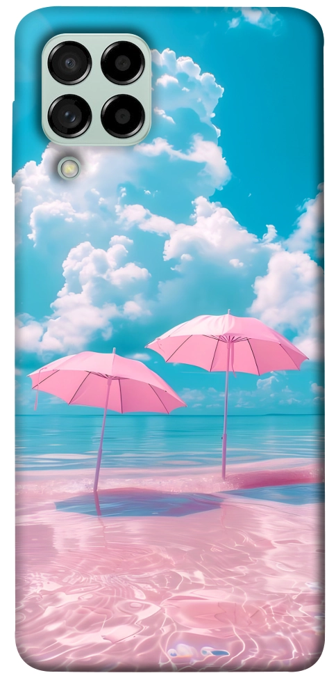 Чохол Рожеві парасольки для Galaxy M53