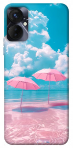 Чохол Рожеві парасольки для TECNO Spark 9 Pro