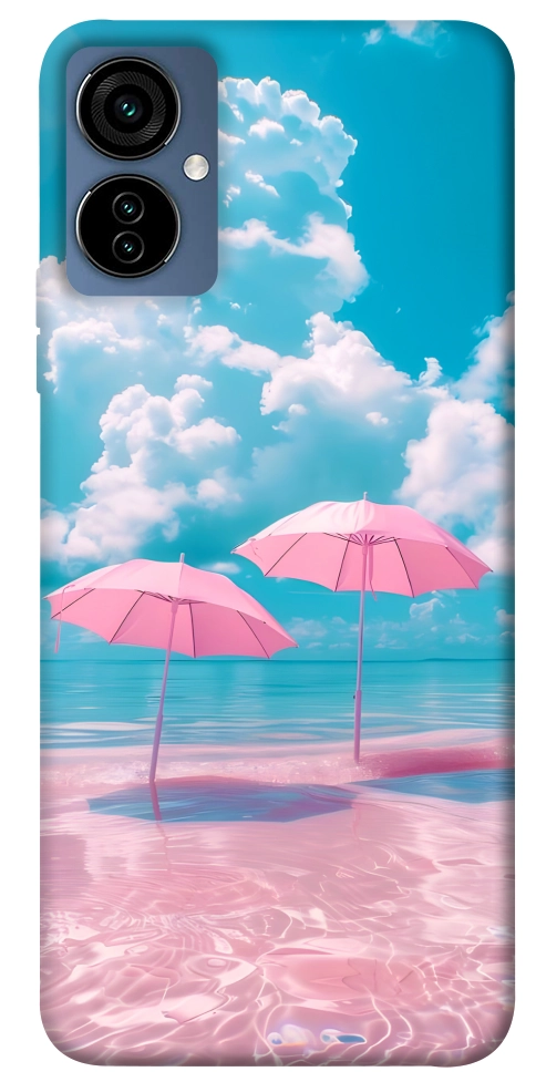 Чохол Рожеві парасольки для TECNO Camon 19 Neo