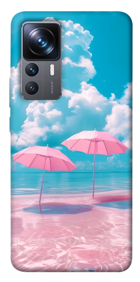 Чохол Рожеві парасольки для Xiaomi 12T