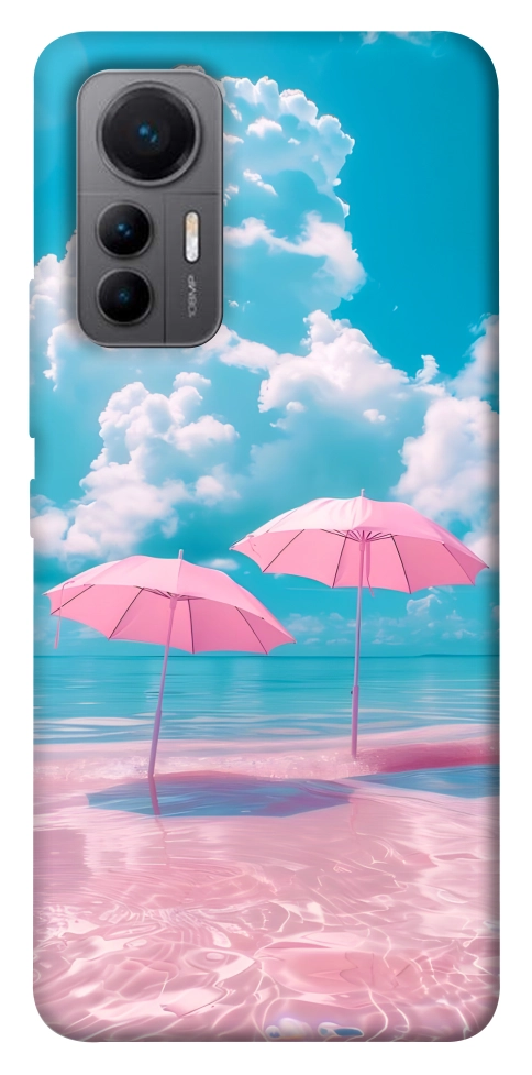 Чохол Рожеві парасольки для Xiaomi 12 Lite