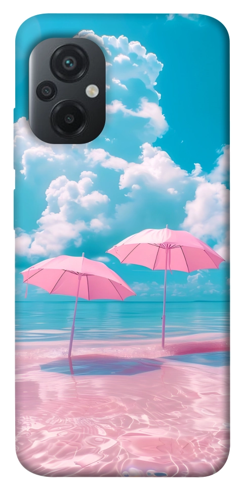 Чохол Рожеві парасольки для Xiaomi Poco M5