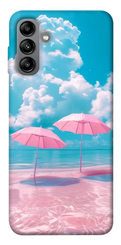 Чохол Рожеві парасольки для Galaxy A04s