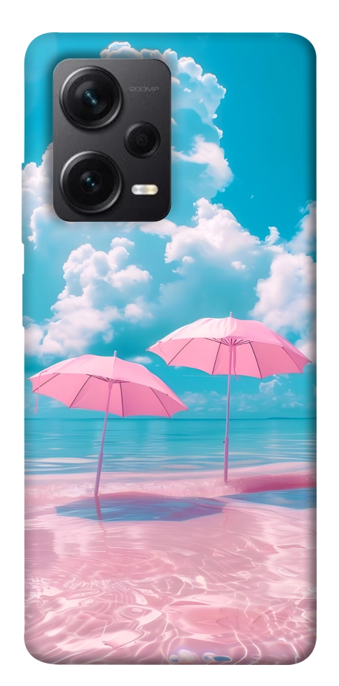 Чохол Рожеві парасольки для Xiaomi Redmi Note 12 Pro 5G