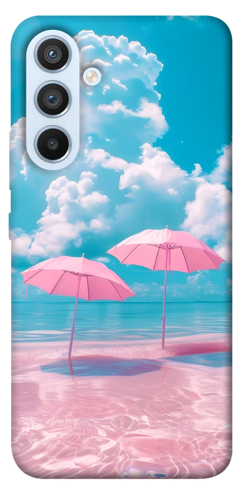 Чохол Рожеві парасольки для Galaxy A54 5G
