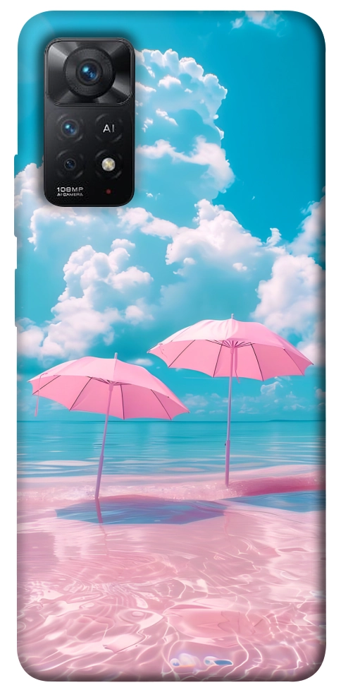 Чохол Рожеві парасольки для Xiaomi Redmi Note 12 Pro