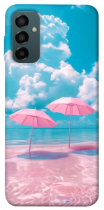 Чехол Розовые зонтики для Galaxy M14 5G