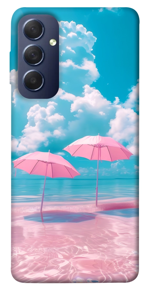 Чохол Рожеві парасольки для Galaxy M54 5G