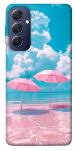 Чехол Розовые зонтики для Galaxy M54 5G