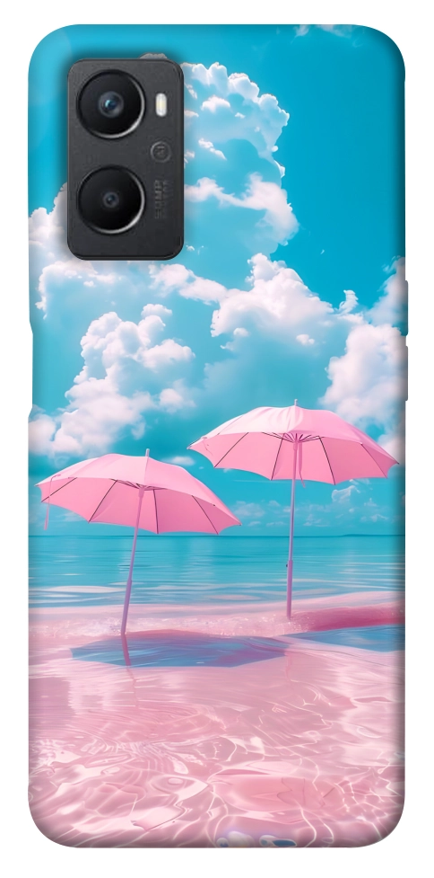Чохол Рожеві парасольки для Oppo A36