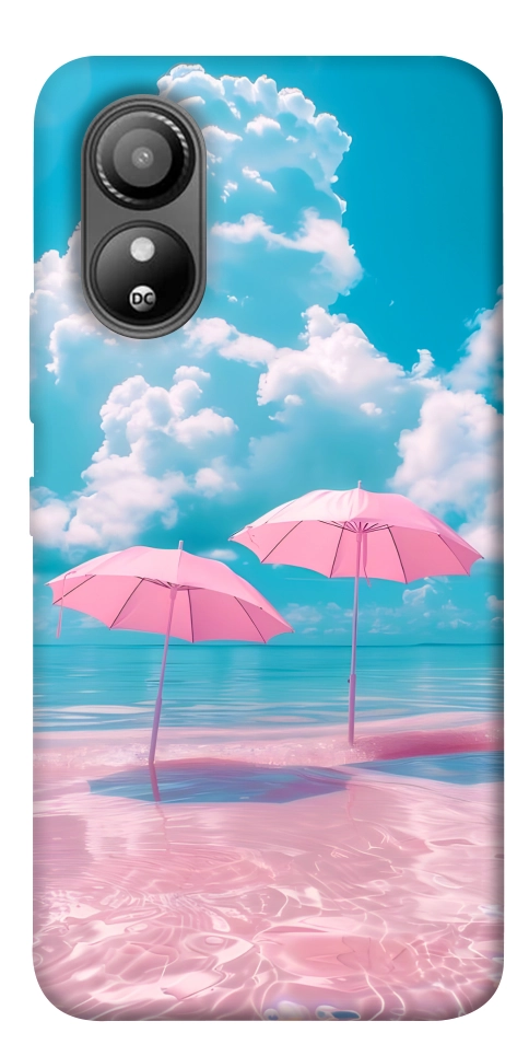Чохол Рожеві парасольки для ZTE Blade L220