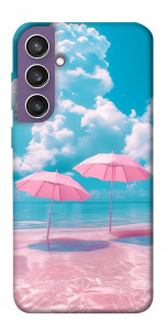 Чохол Рожеві парасольки для Galaxy S23 FE