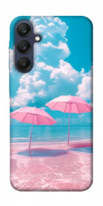 Чохол Рожеві парасольки для Galaxy A25 5G