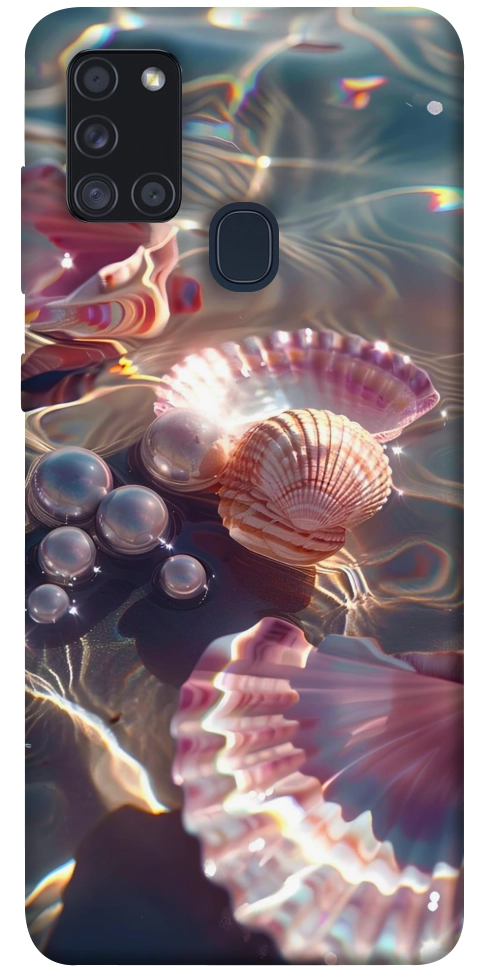 Чохол Яскраві черепашки для Galaxy A21s (2020)
