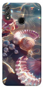 Чехол Яркие ракушки для Huawei Honor 8X