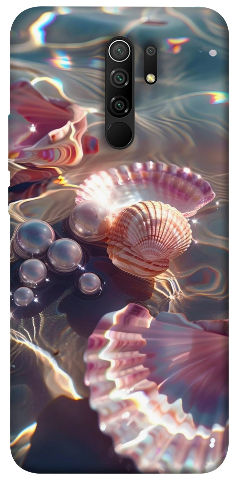Чехол Яркие ракушки для Xiaomi Redmi 9