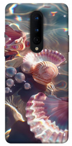 Чехол Яркие ракушки для OnePlus 8