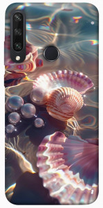 Чехол Яркие ракушки для Huawei Y6p