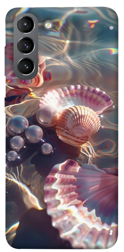 Чехол Яркие ракушки для Galaxy S21