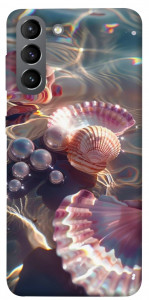 Чехол Яркие ракушки для Galaxy S21