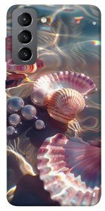 Чехол Яркие ракушки для Galaxy S21 FE