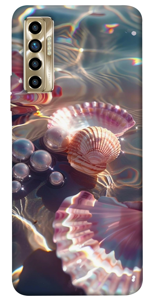 Чохол Яскраві черепашки для TECNO Camon 17P