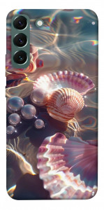 Чехол Яркие ракушки для Galaxy S22+