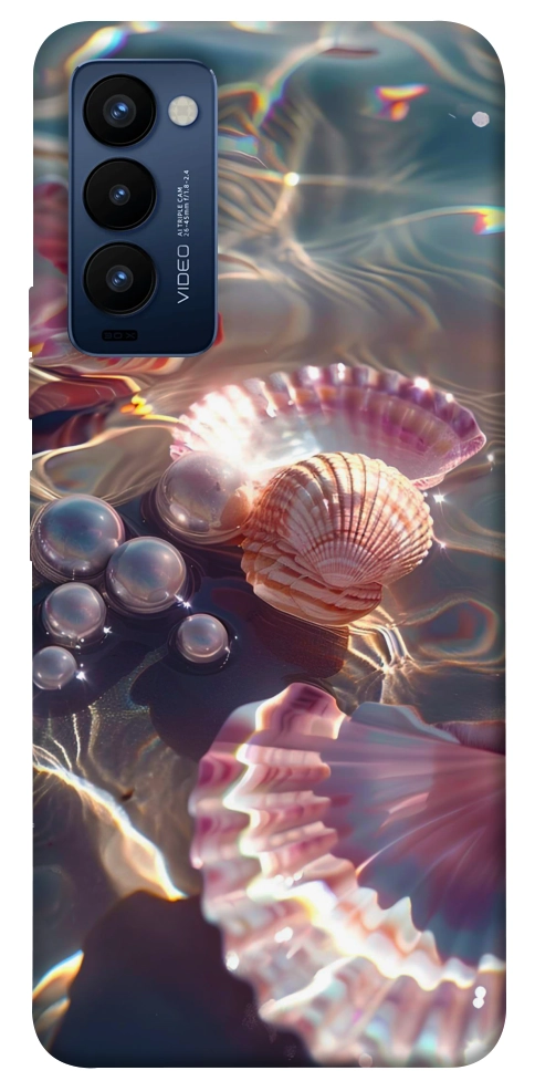Чохол Яскраві черепашки для TECNO Camon 18