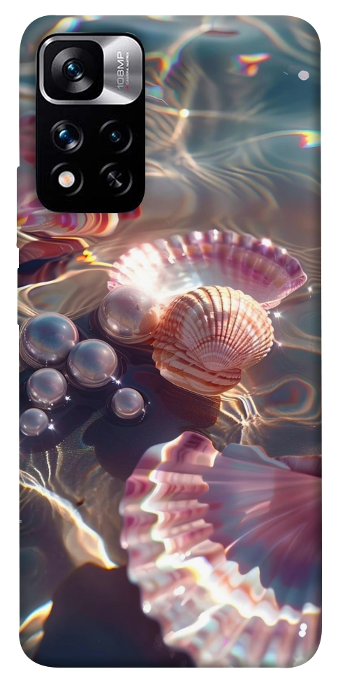 Чехол Яркие ракушки для Xiaomi Redmi Note 11 5G