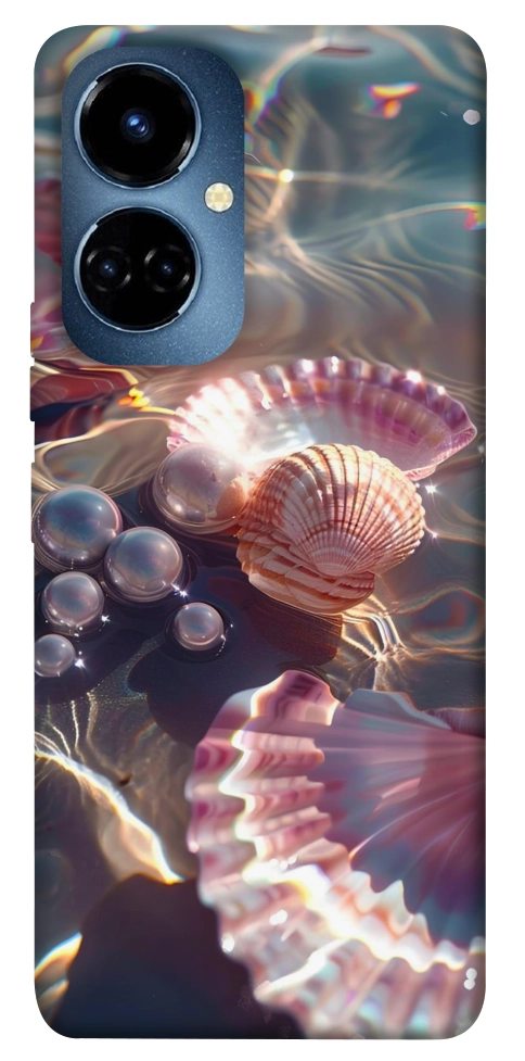 Чохол Яскраві черепашки для TECNO Camon 19 Pro (CI8n)