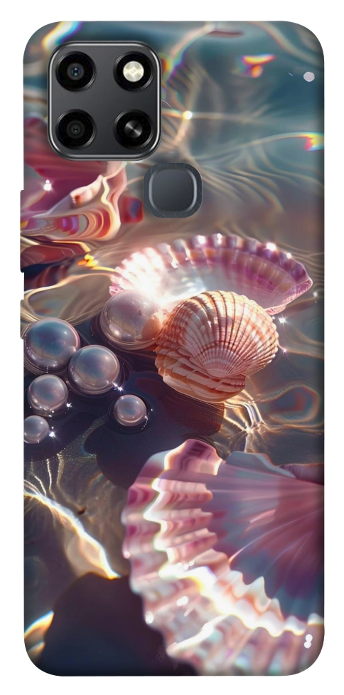 Чохол Яскраві мушлі для Infinix Smart 6