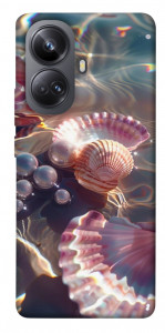 Чехол Яркие ракушки для Realme 10 Pro+