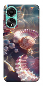 Чехол Яркие ракушки для Oppo A78 4G