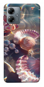 Чохол Яскраві мушлі для Motorola Moto G14