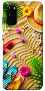 Чехол Пляжные принадлежности для Galaxy S20 (2020)