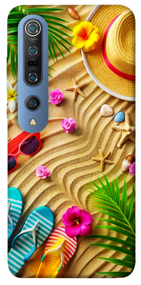 Чехол Пляжные принадлежности для Xiaomi Mi 10