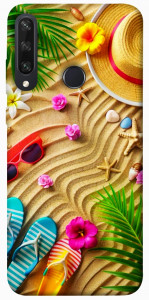 Чехол Пляжные принадлежности для Huawei Y6p