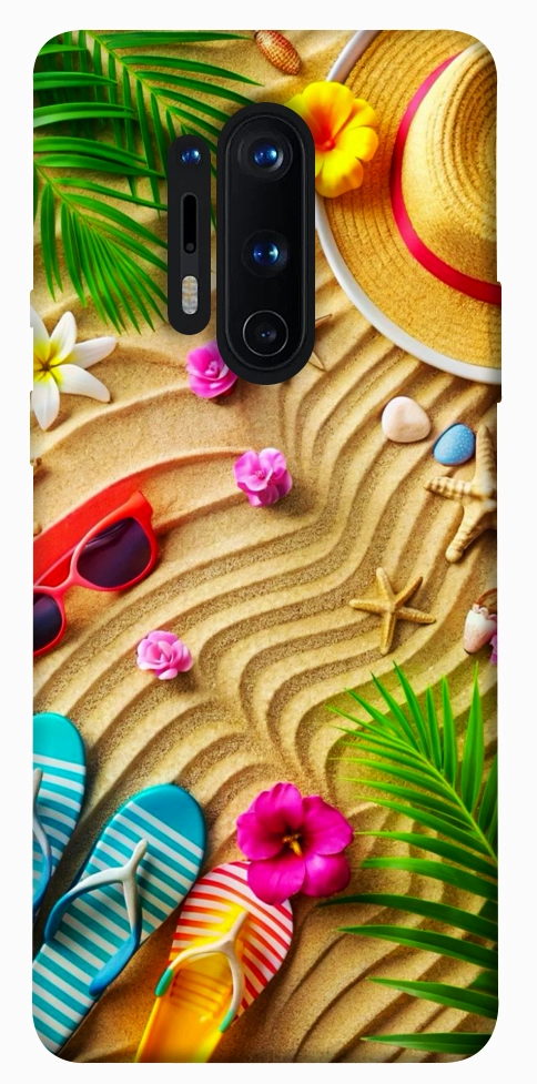 Чехол Пляжные принадлежности для OnePlus 8 Pro