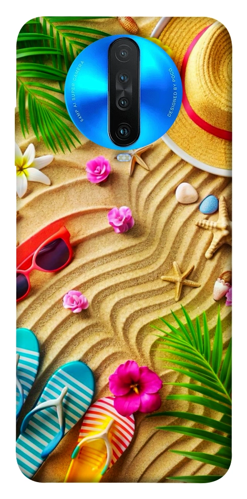 Чехол Пляжные принадлежности для Xiaomi Redmi K30