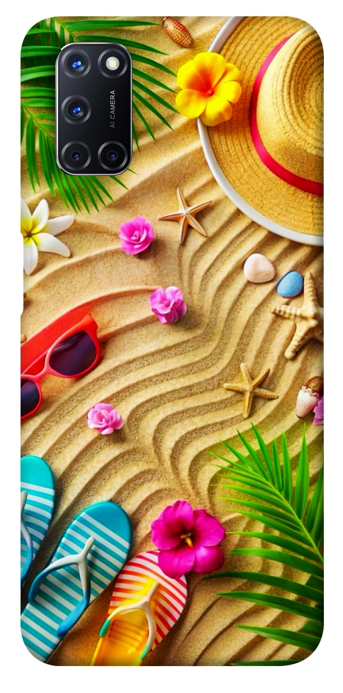 Чехол Пляжные принадлежности для Oppo A92