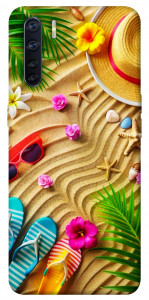 Чехол Пляжные принадлежности для Oppo A91